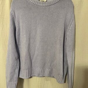 Pact Women's Soft Lavender Crew Neck Sweater